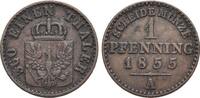 Brandenburg-Preussen CU-Pfennig Friedrich Wilhelm IV. 1840-1861. -