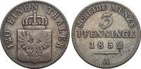 Brandenburg-Preussen CU-3 Pfennig Friedrich Wilhelm IV. 1840-1861. -