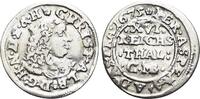 Schleswig-Holstein-Gottorp 1/16 Taler Christian Albrecht 1659-1694. -