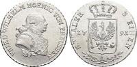 Brandenburg-Preussen 1/3 Taler Friedrich Wilhelm II. 1786-1797. -