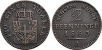 Brandenburg-Preussen CU-2 Pfennig Friedrich Wilhelm IV. 1840-1861. -