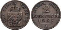 Brandenburg-Preussen CU-2 Pfennig Friedrich Wilhelm IV. 1840-1861. -