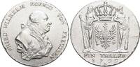 Brandenburg-Preussen Taler Friedrich Wilhelm II. 1786-1797. -