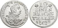 Brandenburg-Preussen 1/12 Taler Friedrich II. 1740-1786, Münzstätte Kleve. -