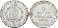 Hessen-Kassel 1/6 Taler Wilhelm II. 1821-1847. -