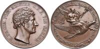 Brandenburg-Preussen - Personenmedaillen Bronze-Medaille o.Jahr Nagler, Carl Ferdinand Friedrich von *1770 +1846, preussischer Staatsmann, General-Postmeister. -
