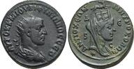 Rom Bronze Philippus I. Arabs 244-249 n.Chr.. -
