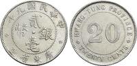 China-Kwangtung, Provinz 20 Cents Jahr 1 = -