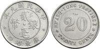 China-Kwangtung, Provinz 20 Cents Jahr 1 = -
