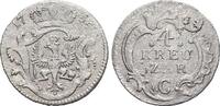 Brandenburg-Preussen 4 Kreuzer Friedrich II. 1740-1786, Münzstätte Kleve. -