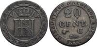 Westfalen-Königreich 20 Centimes Hieronymus Napoleon 1807-1813. -