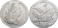 Brandenburg-Preussen Taler Friedrich II. 1740-1786, Münzstätte Kleve. -