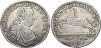 Braunschweig-Wolfenbüttel 2/3 Taler Karl I. 1735-1780. -