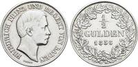 Baden-Durlach 1/2 Gulden Friedrich I. 1852-1907. -