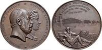 Brandenburg-Preussen Bronze-Medaille Wilhelm I. 1861-1888. -