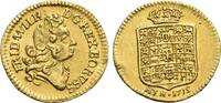 Brandenburg-Preussen Gold-1/4 Dukat Friedrich Wilhelm I. - der Soldatenkönig 1713-1740. -