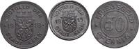 Kirn, Stadt (Rheinprovinz) LOT = 2 Stück Zink-10 Pfennig 1 -