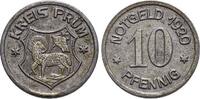 Prüm, Kreis (Rheinprovinz) Eisen-10 Pfennig -