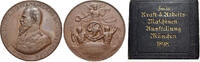 Bayern Bronze-Medaille Luitpold, Prinzregent 1886-1912. -