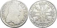 Frankreich 1/2 Ecu Ludwig XIV. 1643-1715. -