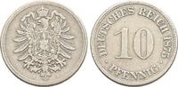 Deutsches Reich CU/Ni-10 Pfennig -