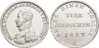 Brandenburg-Preussen 4 Groschen(1/6 Taler) Friedrich Wilhelm III. 1797-1840. -