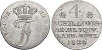 Mecklenburg-Schwerin 4 Schilling Friedrich Franz I. 1785-1837. -