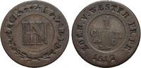 Westfalen-Königreich CU-Centimes Hieronymus Napoleon 1807-1813. -