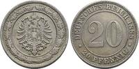 Deutsches Reich CU/Ni-20 Pfennig -