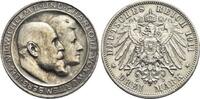 Württemberg 3 Mark Wilhelm II. 1891-1918. -