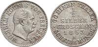 Brandenburg-Preussen 1/2 Silbergroschen Wilhelm I. 1861-1888. -