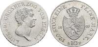 Hessen-Darmstadt 10 Kreuzer Ludwig I. 1806-1830. -