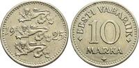Estland Nickel-10 Marka Republik 1922-1936. -