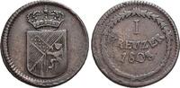 Baden-Durlach CU-Kreuzer Karl Friedrich 1806-1811. -