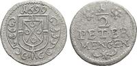 Trier-Erzbistum 1/2 Petermännchen 1 Johann Hugo von Orsbeck 1676-1711. -
