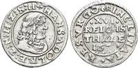 Schleswig-Holstein-Plön 1/16 Taler Johann Adolf 1671-1704. -