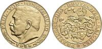 Personenmedaillen Gold-Medaille Hindenburg, Paul von Beneckendorff und *2.10.1847 Posen, +2.8.1934 Neudeck, Generalfeldmarschall und Reichspräsident. -