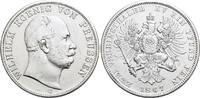 Brandenburg-Preussen Doppeltaler Wilhelm I. 1861-1888. -