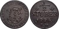 Jülich-Berg CU-1/2 Stüber 1 Karl Theodor von Pfalz-Sulzbach 1742-1799. -