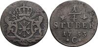 Brandenburg-Preussen CU-1/4 Stüber 1 Friedrich II. 1740-1786, Münzstätte Kleve. -