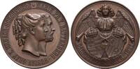 Erbach-Schönberg Bronze-Medaille Gustav von Erbach-Schönberg *1840 +1908. -