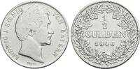 Bayern 1/2 Gulden Ludwig I. 1825-1848. -