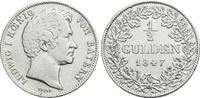 Bayern 1/2 Gulden Ludwig I. 1825-1848. -