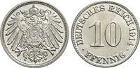 Deutsches Reich CU/Ni-10 Pfennig -