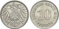 Deutsches Reich CU/Ni-10 Pfennig -