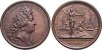 Baden-Durlach Bronze-Medaille Friedrich VI. 1659-1677. -