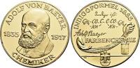 Moderne Medaillen AR-Medaille Baeyer, Adolf von *1835 Berlin +1917 Starnberg, deutscher Chemiker. -
