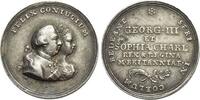 Mecklenburg-Strelitz AR-Medaille o.Jahr Adolf Friedrich IV. 1752-1794. -