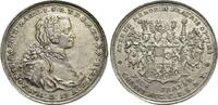 Solms-Laubach AR-Medaille Christian August 1738-1784. -