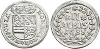 Nassau-Dillenburg 2 Albus Gemeinschaftsprägungen 1681-1685. -